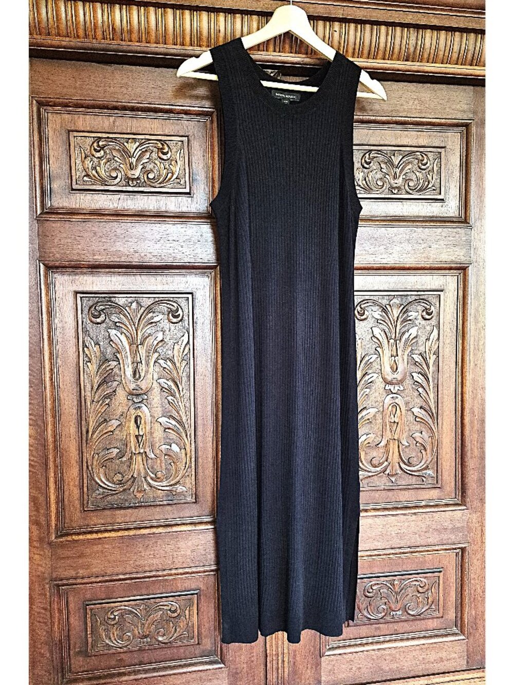 NWT Banana Republic Refined Ribbed Midi Dress